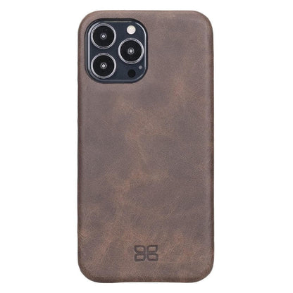 F360 iPhone 13 Series Full Genuine Leather Back Cover