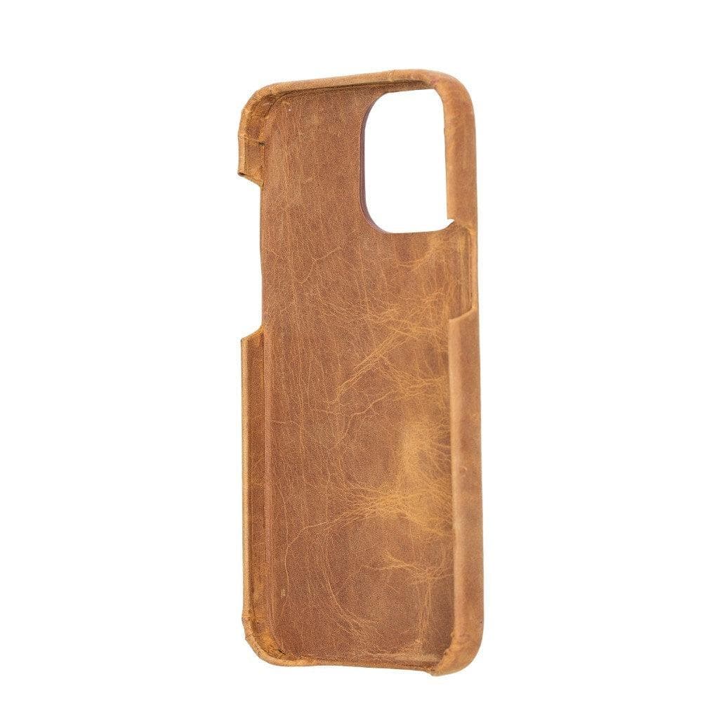 F360 iPhone 13 Series Full Genuine Leather Back Cover