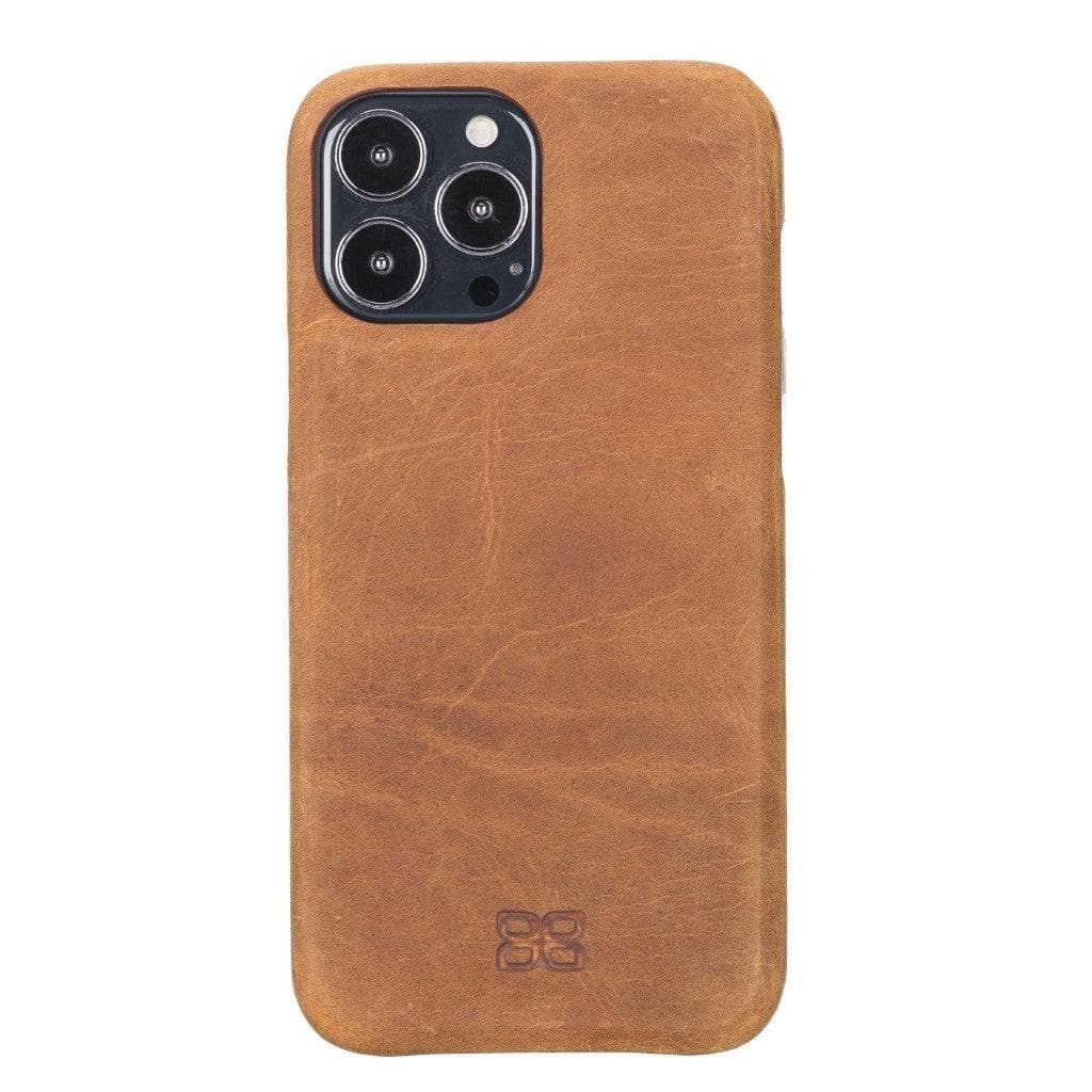 F360 iPhone 13 Series Full Genuine Leather Back Cover