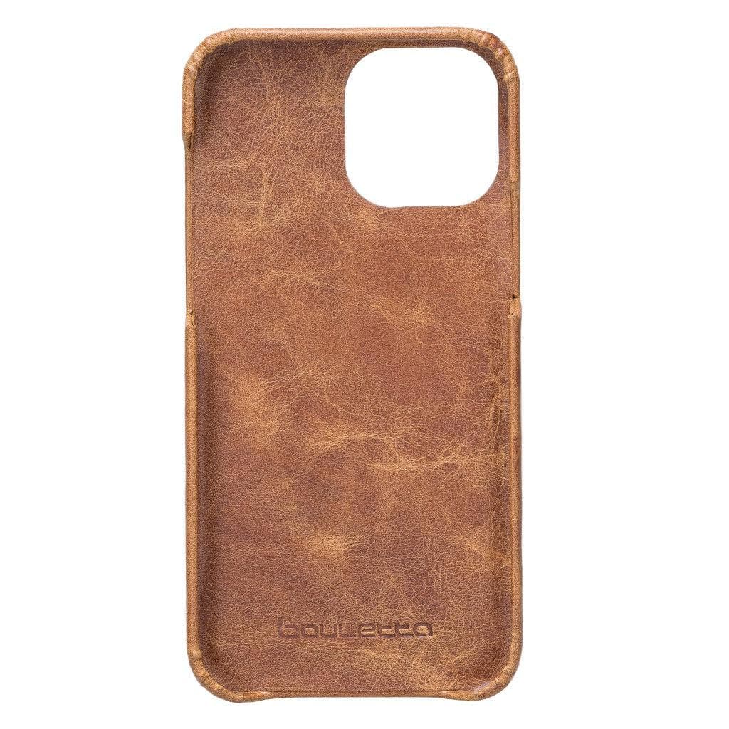 F360 iPhone 13 Series Full Genuine Leather Back Cover