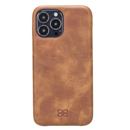 F360 iPhone 13 Series Full Genuine Leather Back Cover