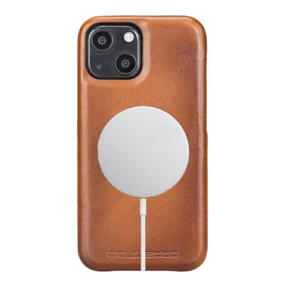 F360 iPhone 13 Series Full Genuine Leather Back Cover