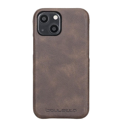 F360 iPhone 13 Series Full Genuine Leather Back Cover