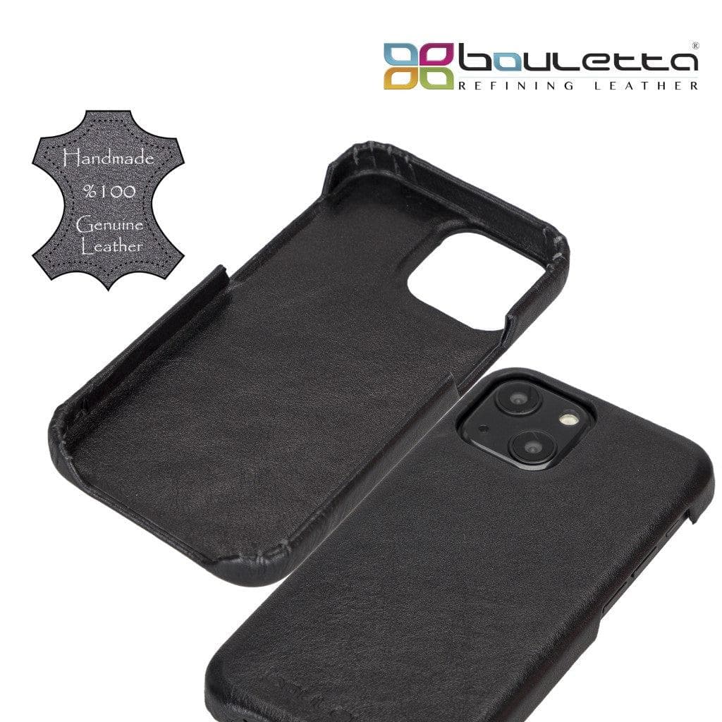 F360 iPhone 13 Series Full Genuine Leather Back Cover