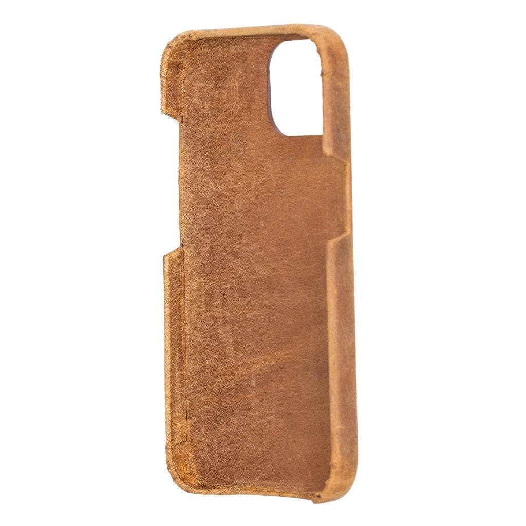 F360 iPhone 13 Series Full Genuine Leather Back Cover