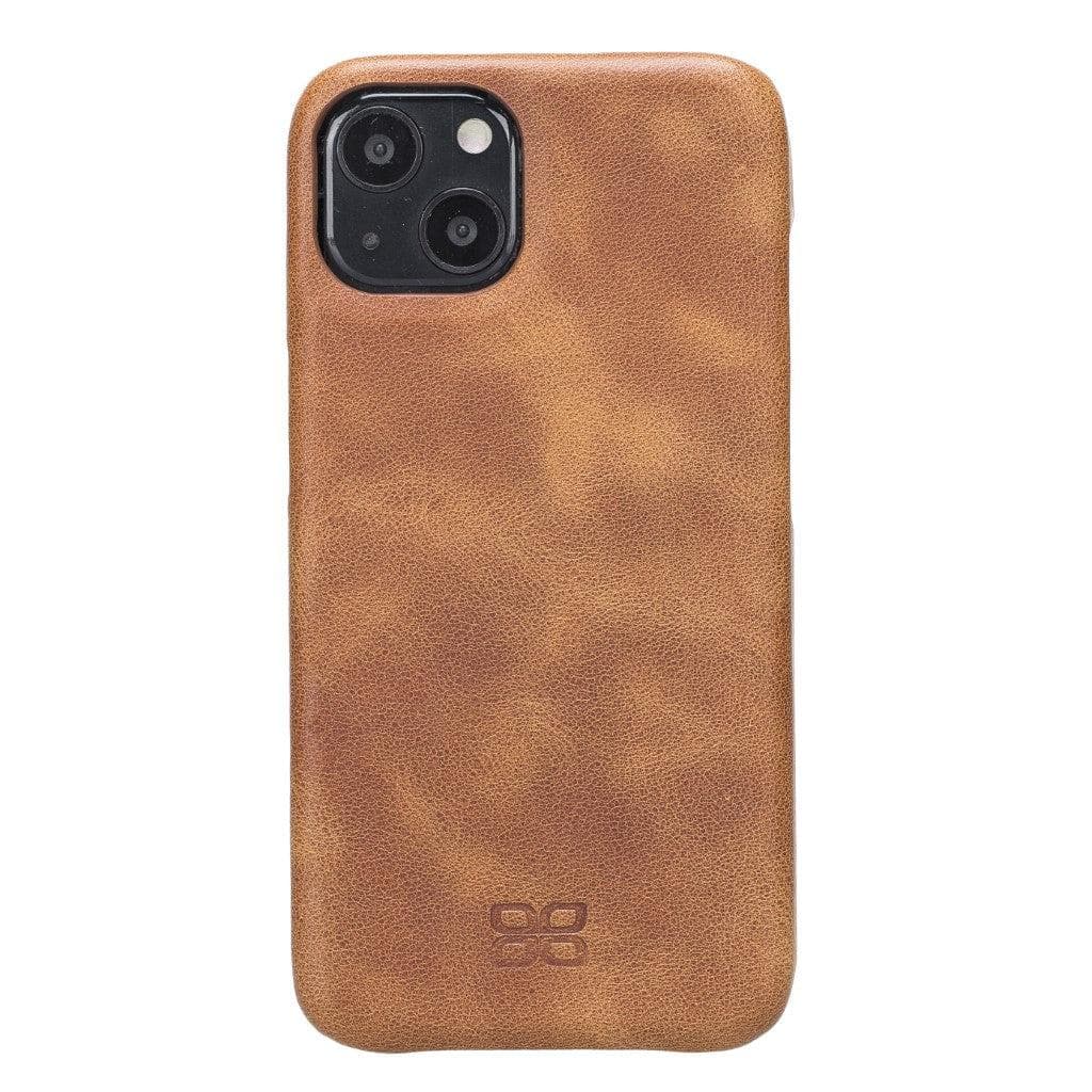 F360 iPhone 13 Series Full Genuine Leather Back Cover