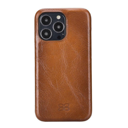 F360 iPhone 13 Series Full Genuine Leather Back Cover