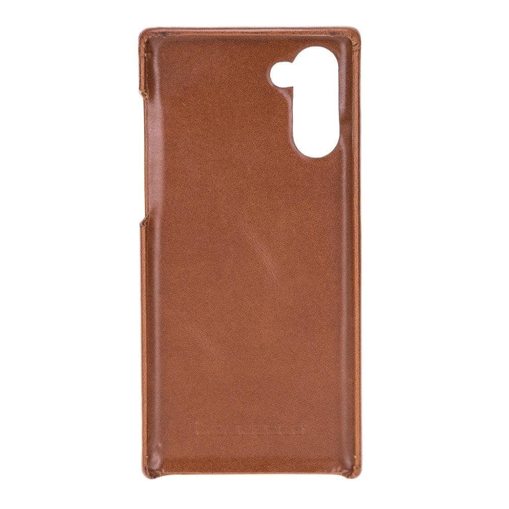 F360 Samsung Galaxy  Series Full Genuine Leather Back Cover