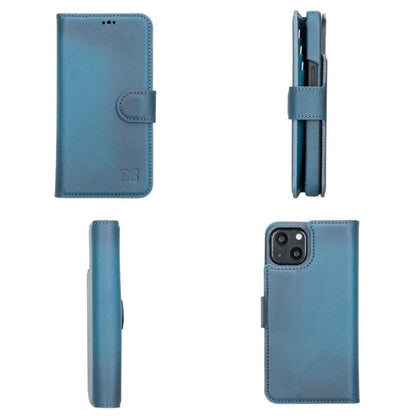 F360 Magic Wallet iPhone 13 Series Genuine Leather Detachable Wallet Case - F360MW