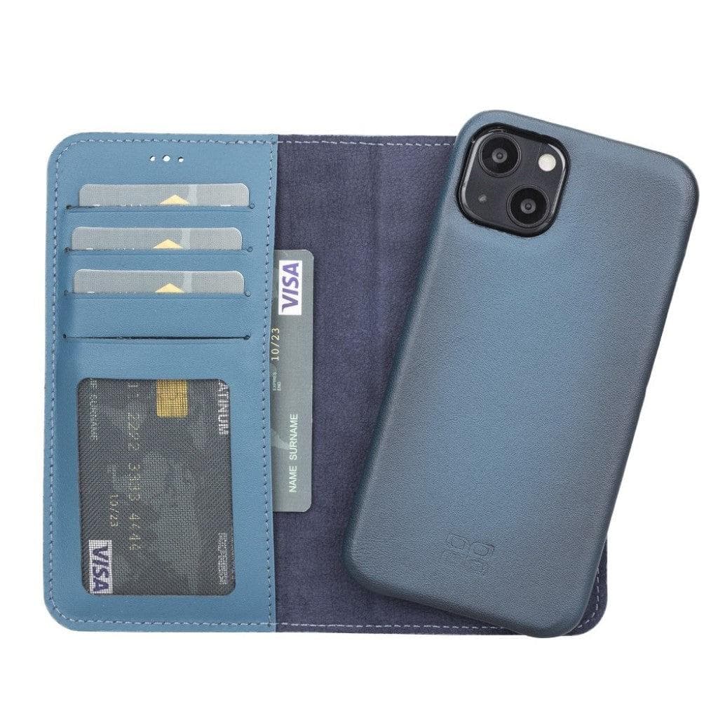 F360 Magic Wallet iPhone 13 Series Genuine Leather Detachable Wallet Case - F360MW