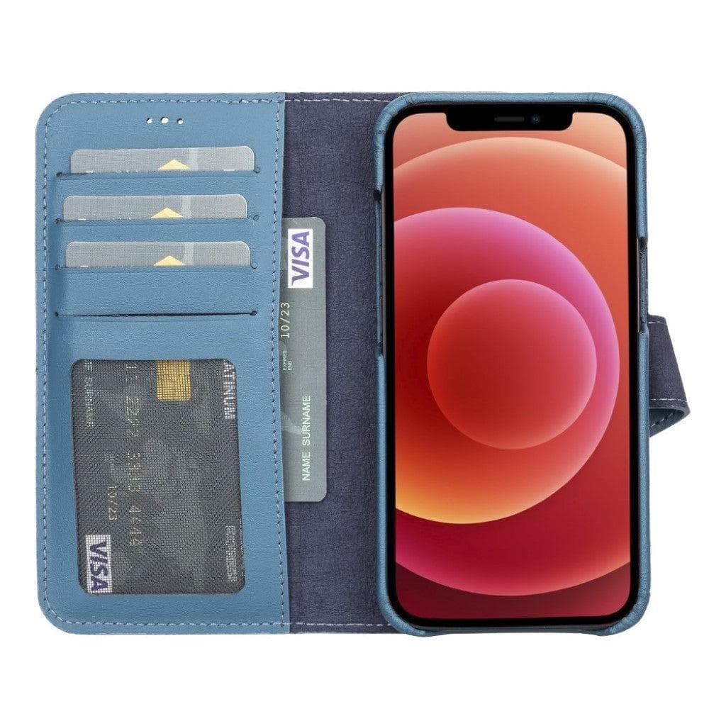 F360 Magic Wallet iPhone 13 Series Genuine Leather Detachable Wallet Case - F360MW