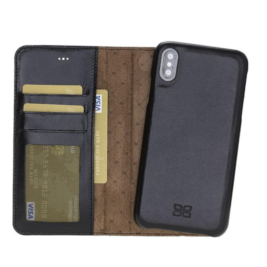 F360 Magic Wallet iPhone X Series Genuine Leather Detachable Wallet Case - F360MW