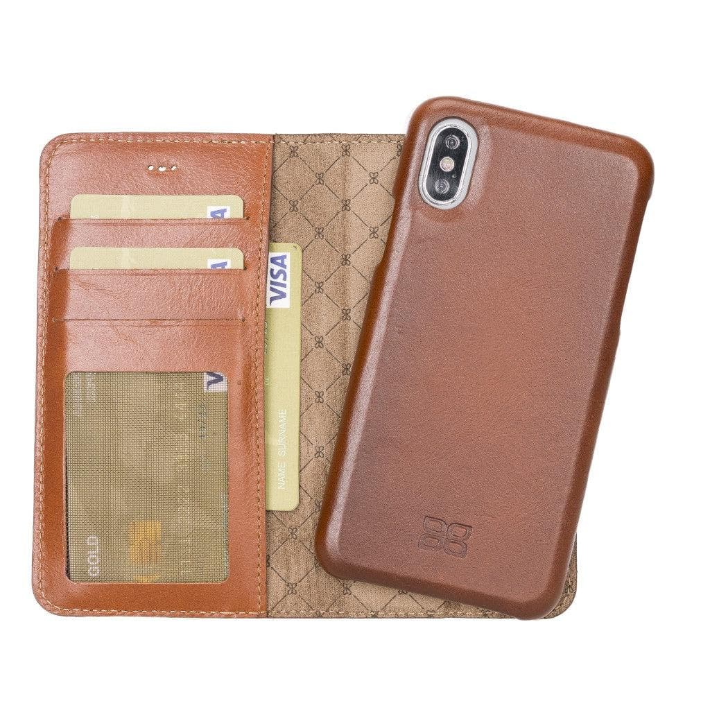 F360 Magic Wallet iPhone X Series Genuine Leather Detachable Wallet Case - F360MW