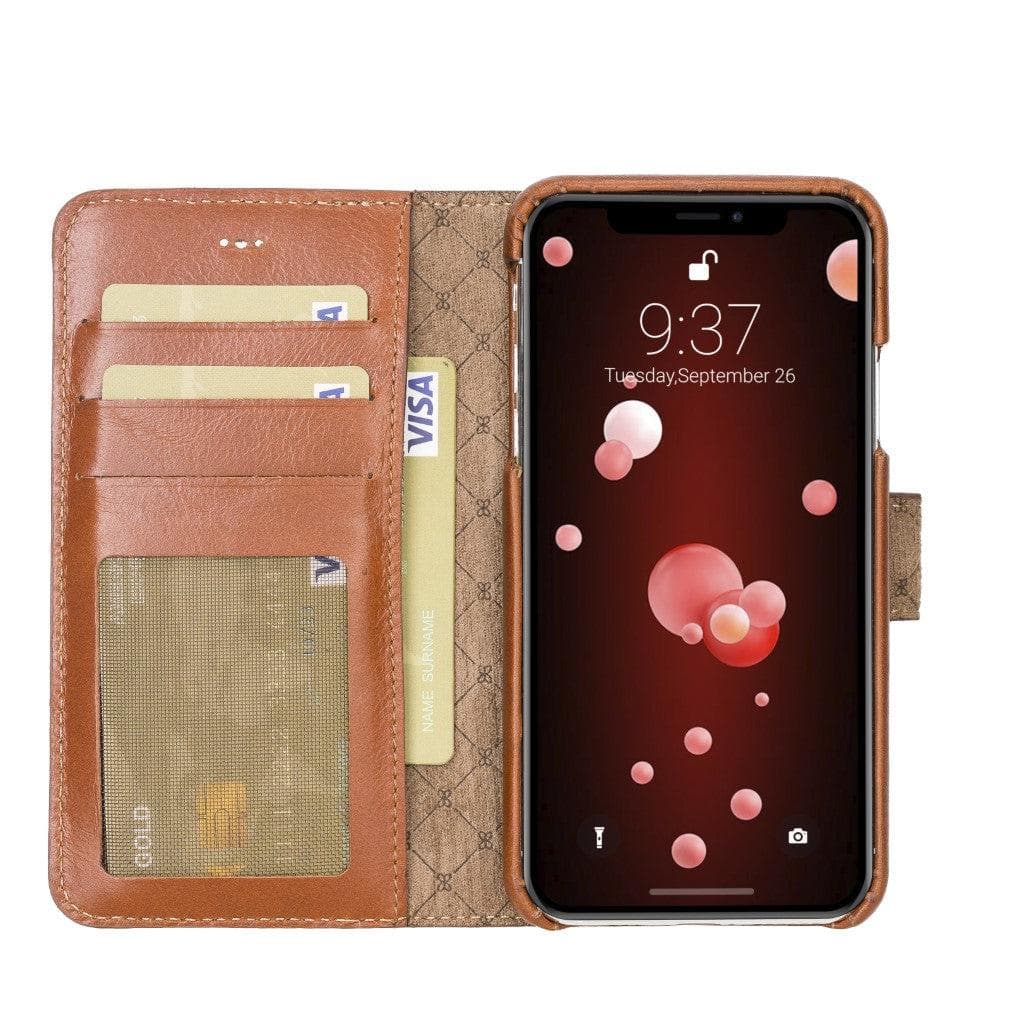 F360 Magic Wallet iPhone X Series Genuine Leather Detachable Wallet Case - F360MW