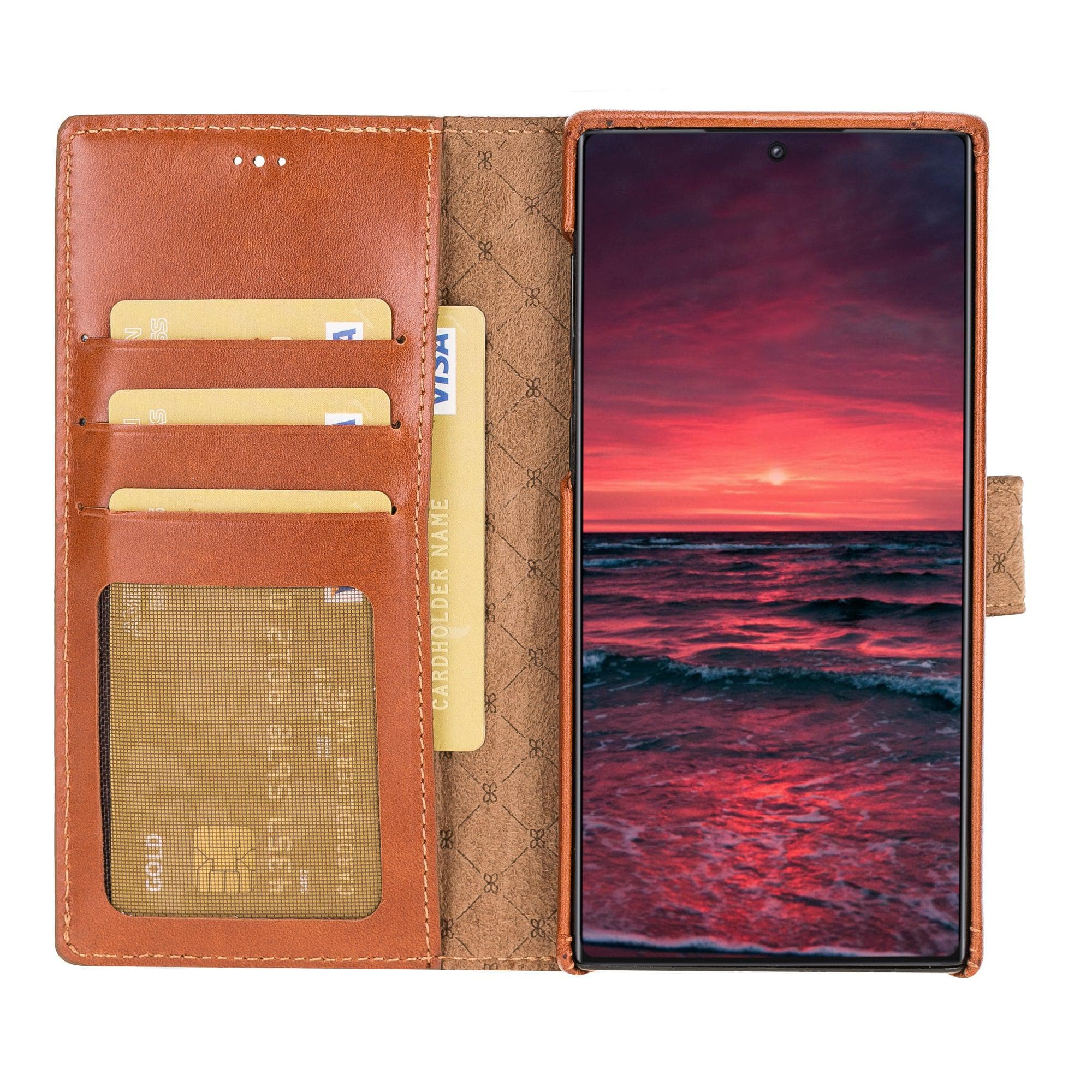 F360 Magic Wallet Samsung Galaxy  Series Genuine Leather Detachable Wallet Case - F360MW