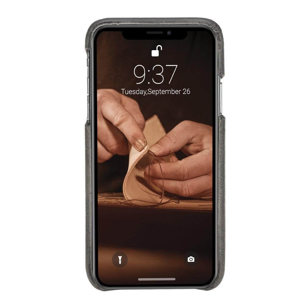 F360 iPhone X Series Full Genuine Leather Cover / F360