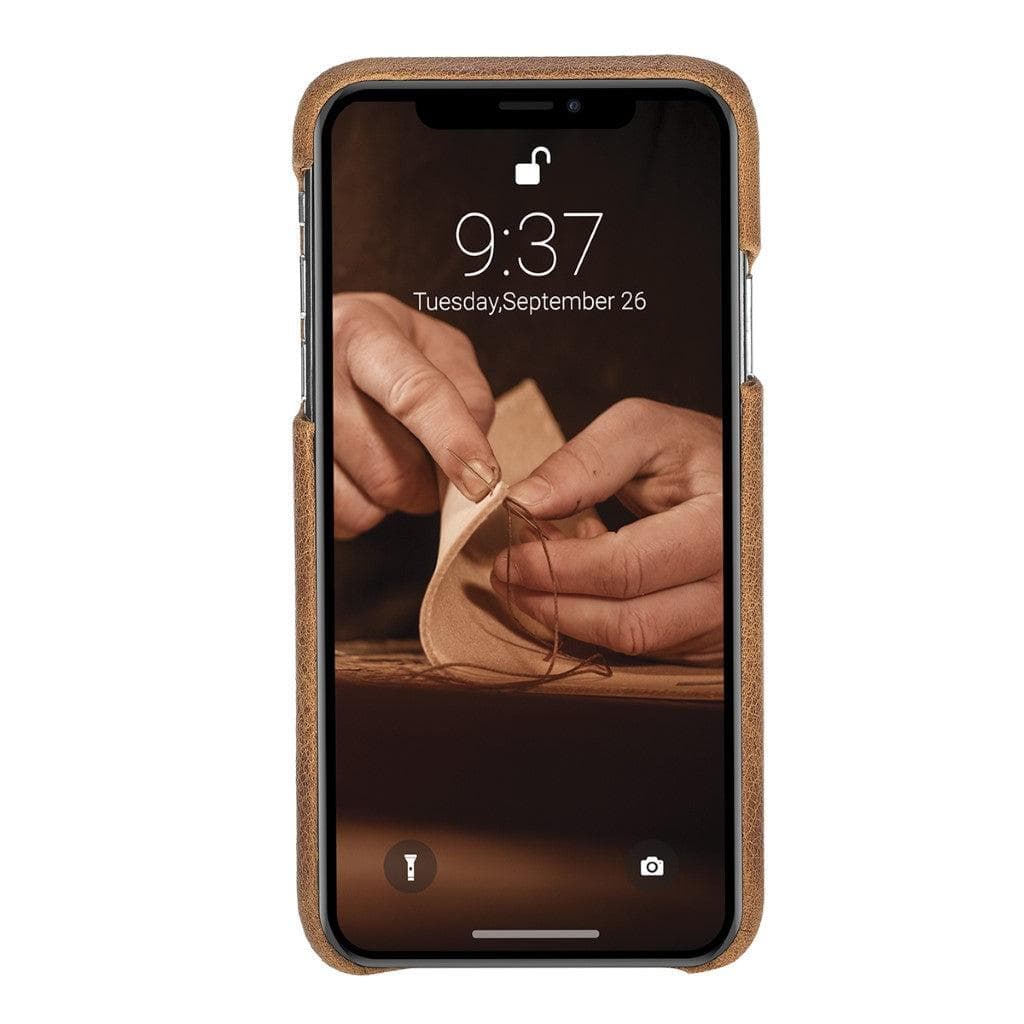 F360 iPhone X Series Full Genuine Leather Cover / F360