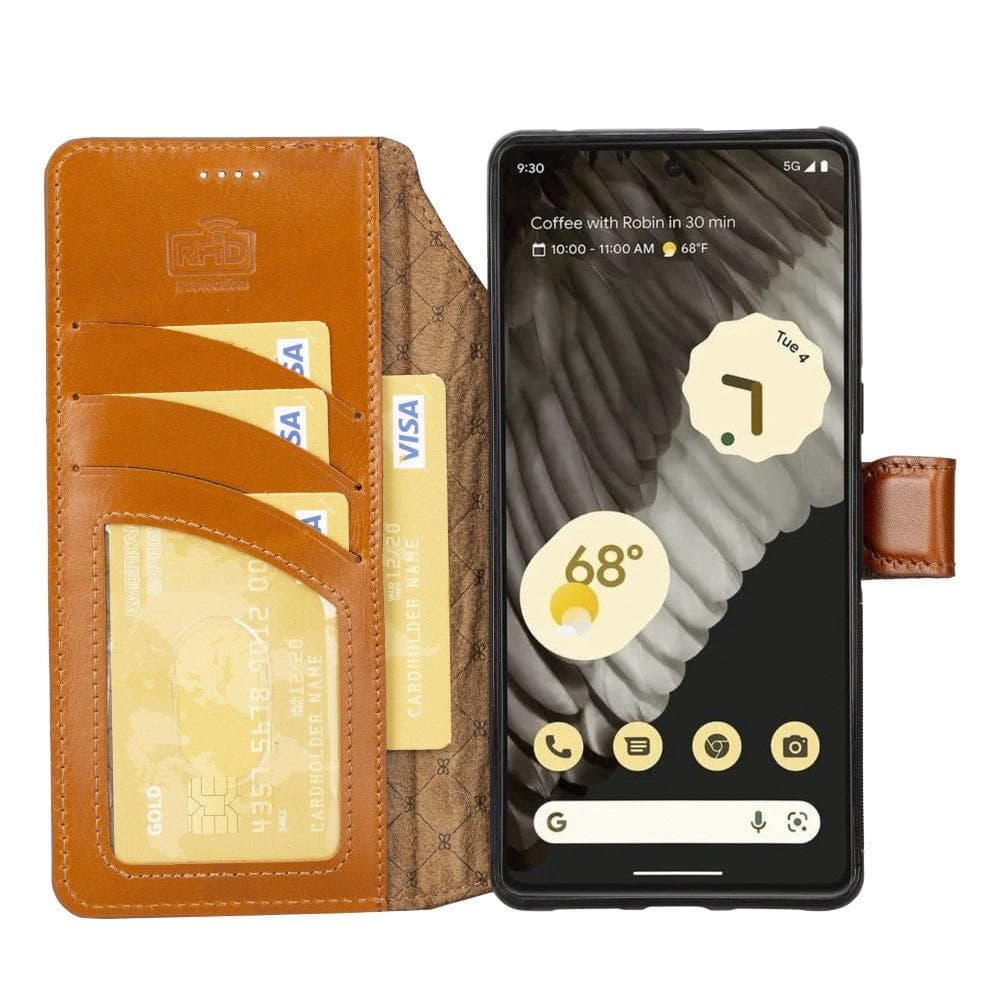 Magic Google Pixel 7 Series Detachable Genuine Leather Case / MW