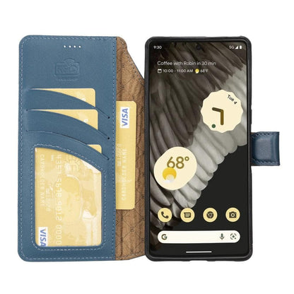 Magic Google Pixel 7 Series Detachable Genuine Leather Case / MW