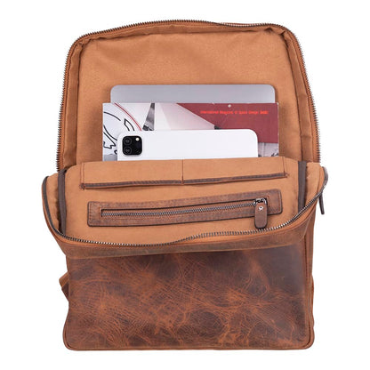 Hidden Castle Genuine Leather Laptop Backpacks