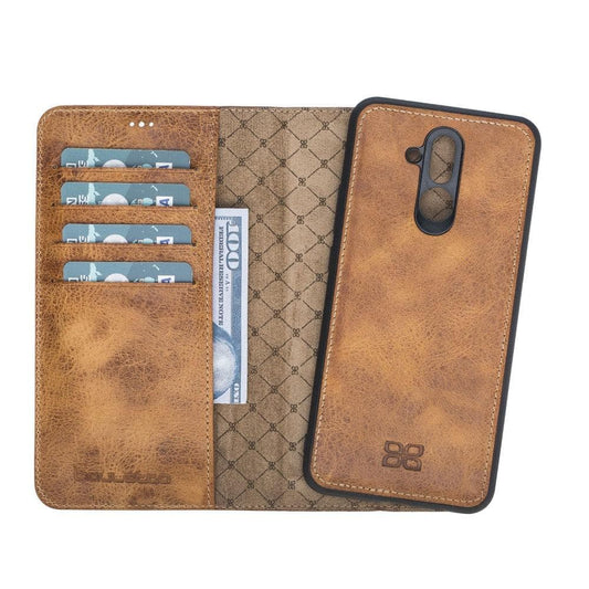 Magic Huawei Mate 20 Lite Detachable Genuine Leather Case / MW