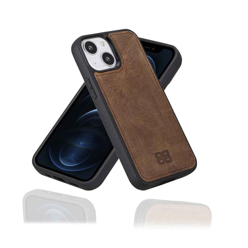 Flex Cover iPhone 13 Series Genuine Leather Back Cover / FXC