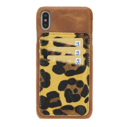 Ultimate Jacket  iPhone XS Max Genuine Leather Case with Detachable Card Holder / UJ DE