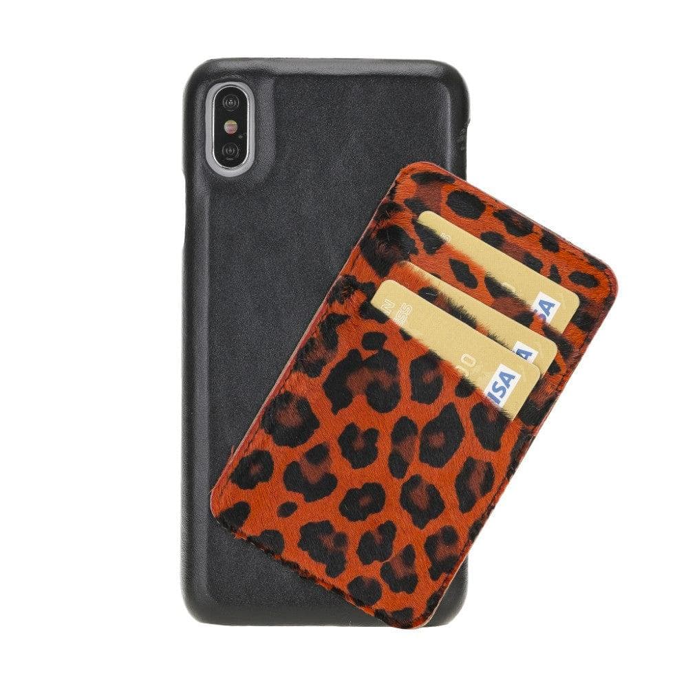 Ultimate Jacket  iPhone XS Max Genuine Leather Case with Detachable Card Holder / UJ DE