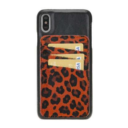 Ultimate Jacket  iPhone XS Max Genuine Leather Case with Detachable Card Holder / UJ DE