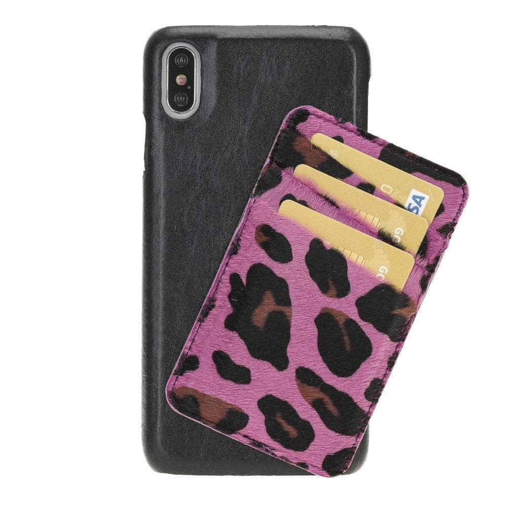 Ultimate Jacket  iPhone XS Max Genuine Leather Case with Detachable Card Holder / UJ DE