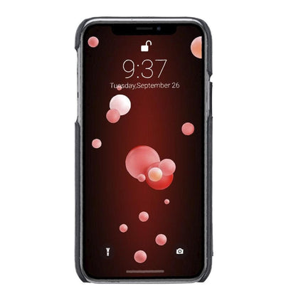 Ultimate Holder Genuine Leather Back Cover for iPhone X Series