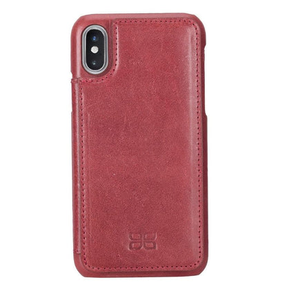 Ultimate Holder Genuine Leather Back Cover for iPhone X Series