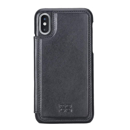 Ultimate Holder Genuine Leather Back Cover for iPhone X Series