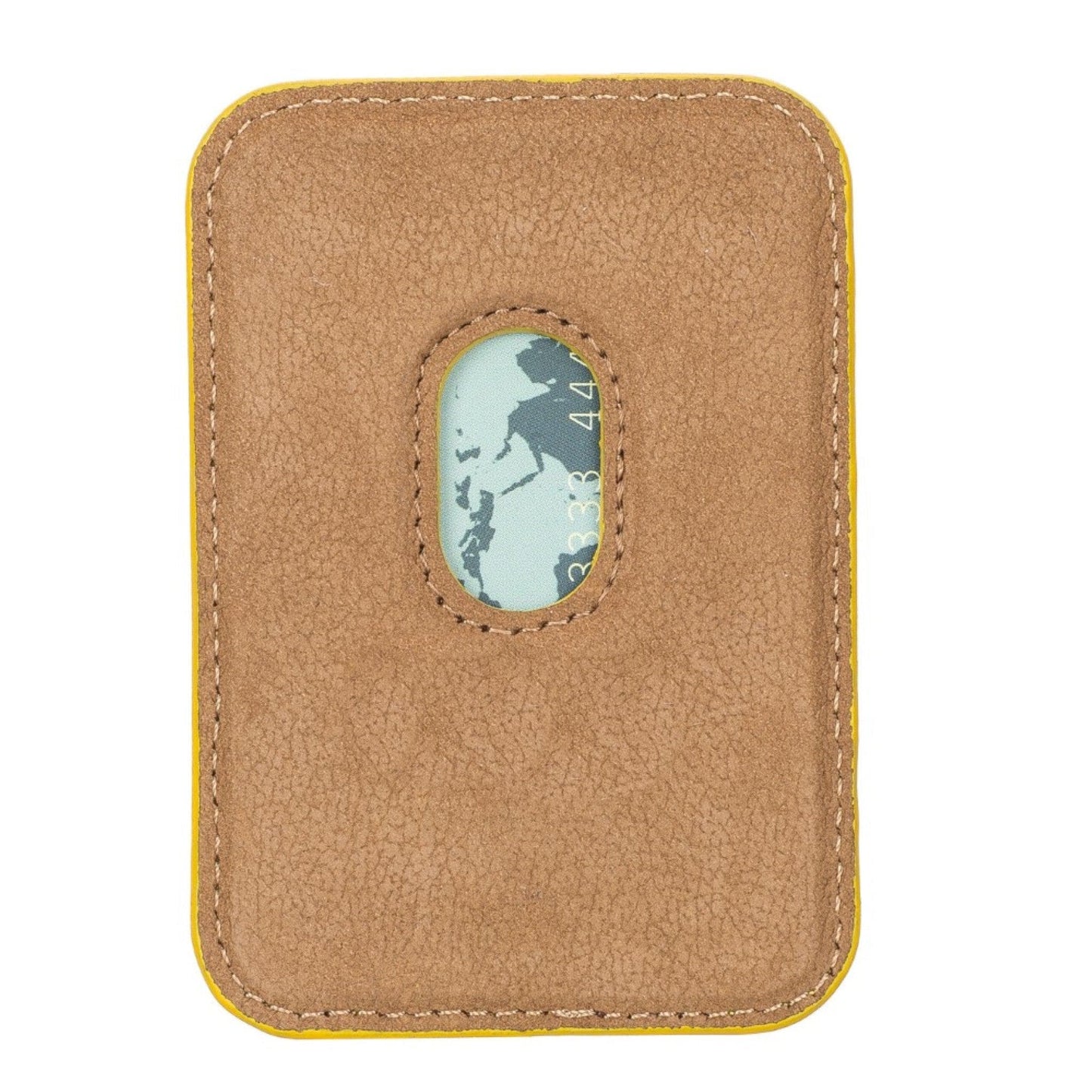 Maggy NE Genuine Leather Magnetic Card Holder