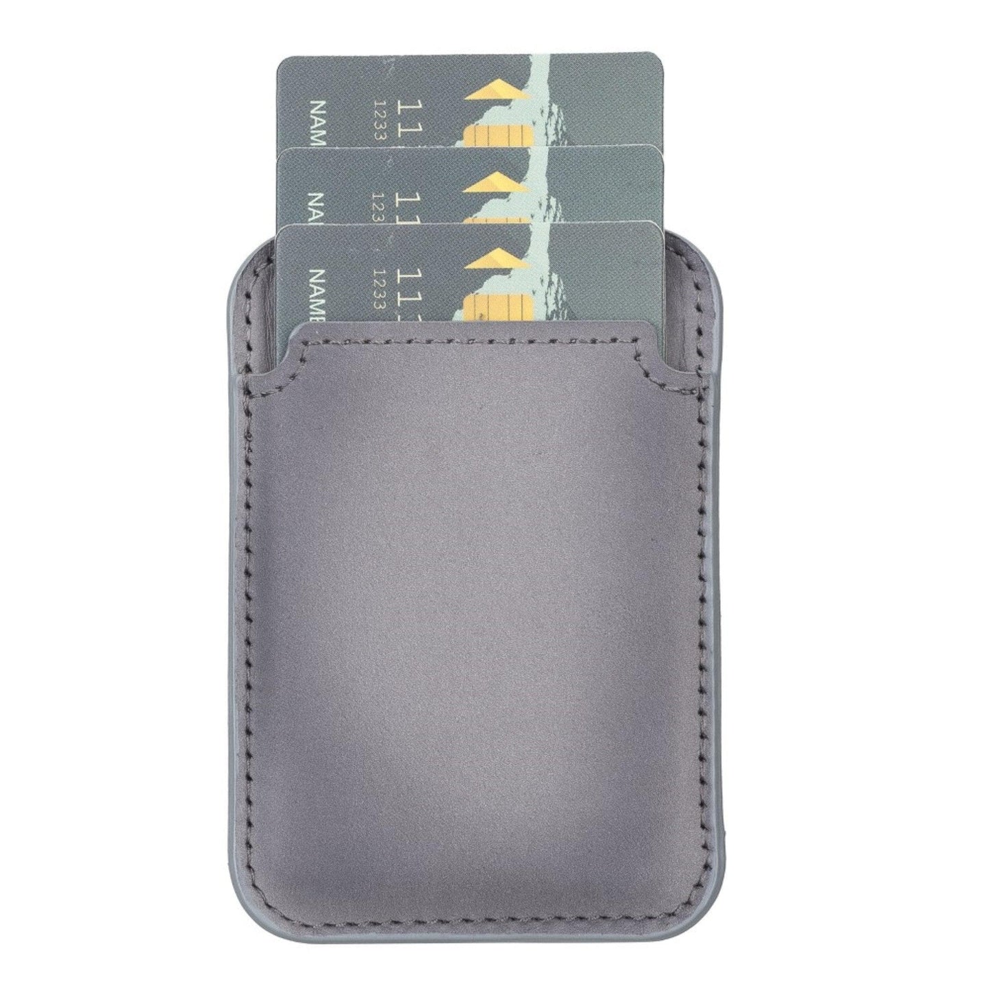 Maggy NE Genuine Leather Magnetic Card Holder