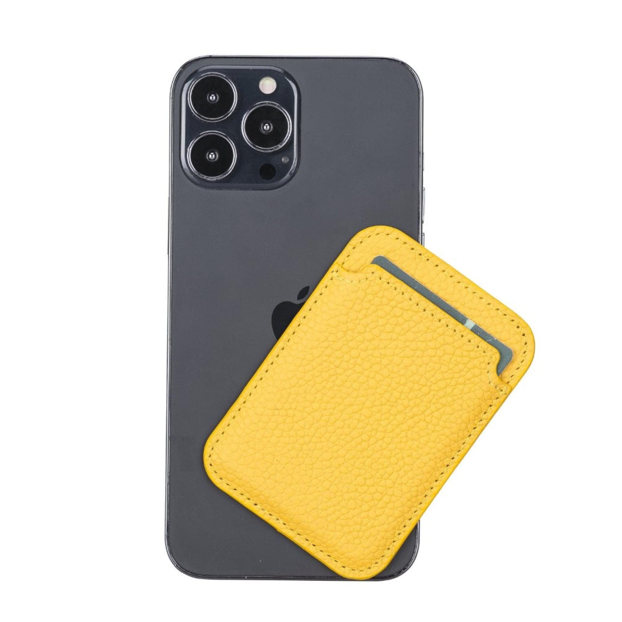 Martha NE Genuine Leather Magnetic Card Holder
