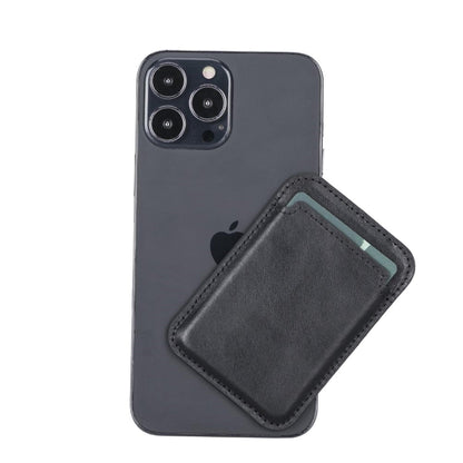 Martha NE Genuine Leather Magnetic Card Holder