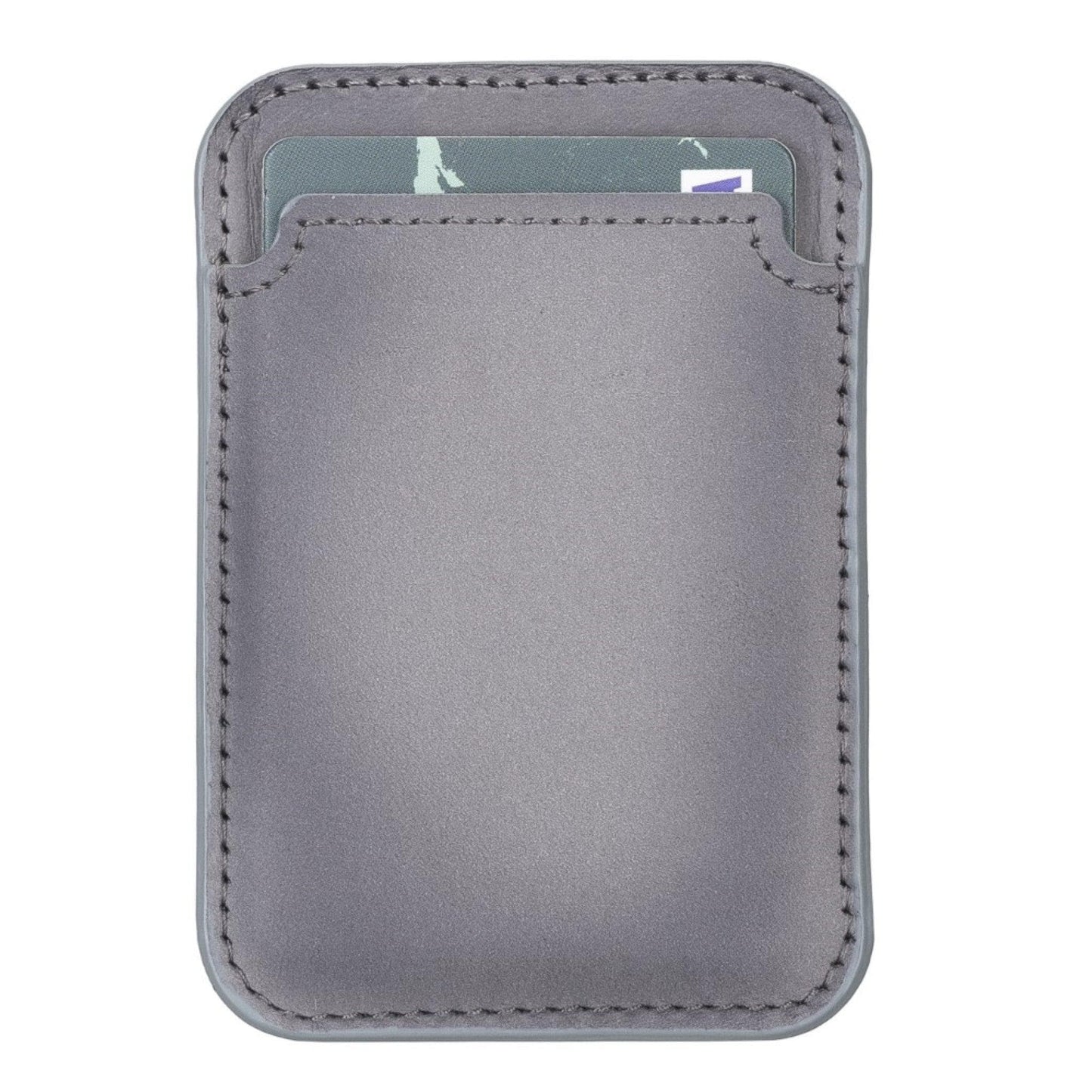 Maggy NE Genuine Leather Magnetic Card Holder