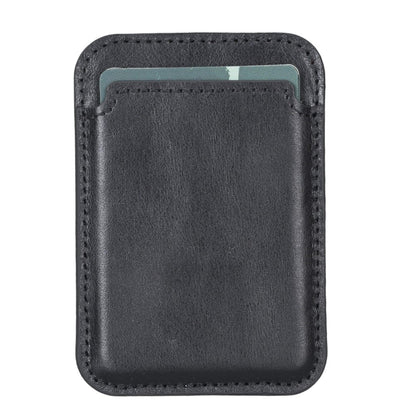 Martha NE Genuine Leather Magnetic Card Holder