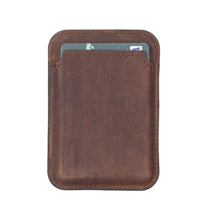 Martha NE Genuine Leather Magnetic Card Holder