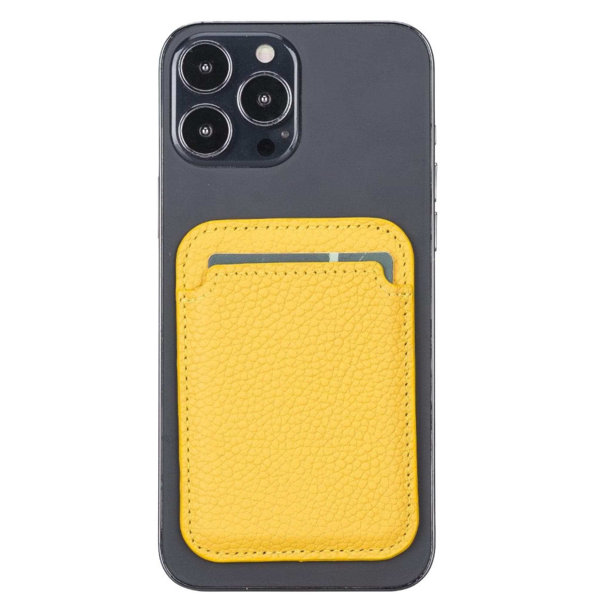 Martha NE Genuine Leather Magnetic Card Holder