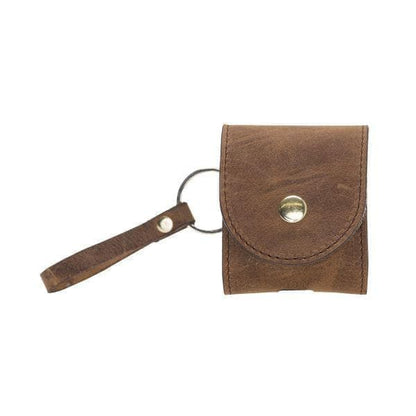 Mai Snap AirPods 1st and 2rd Generation Genuine Leather Case with Hook