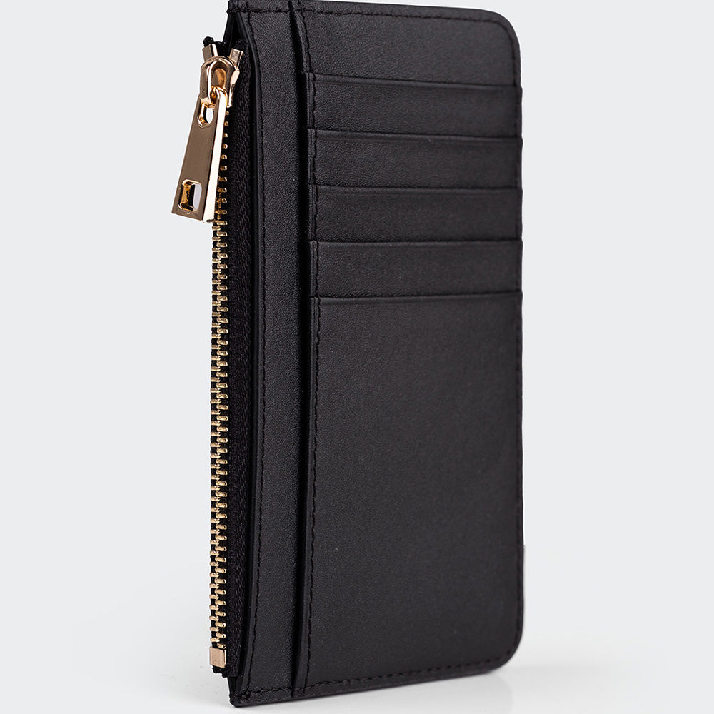5507 Women Leather Card Holder With Zipper