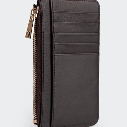 5507 Women Leather Card Holder With Zipper