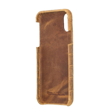 F360 iPhone X Series Full Genuine Leather Cover / F360