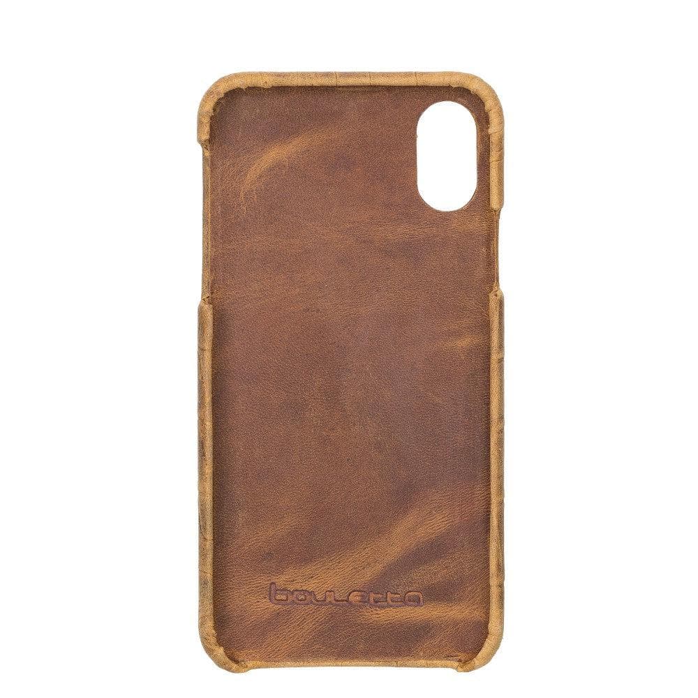 F360 iPhone X Series Full Genuine Leather Cover / F360