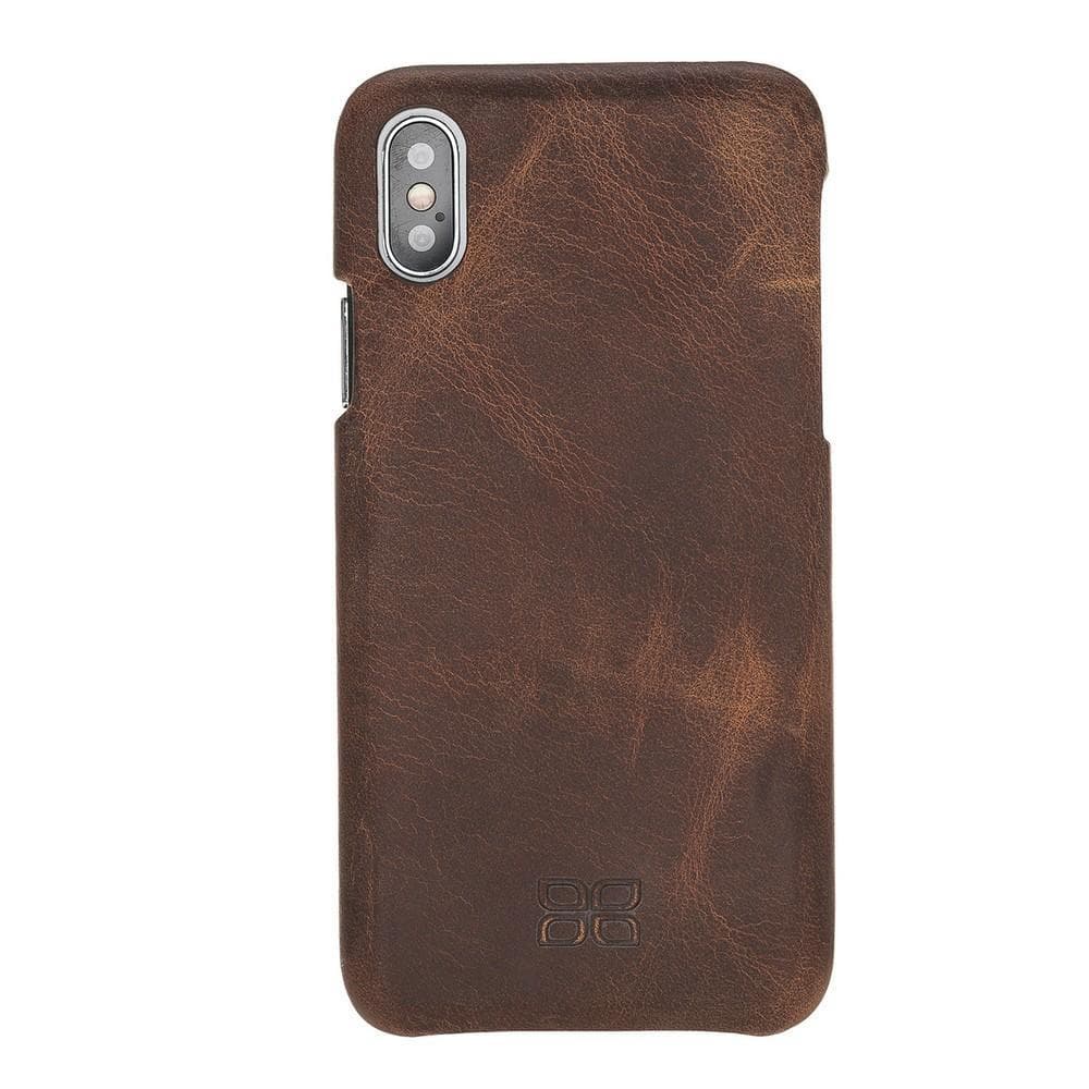 F360 iPhone X Series Full Genuine Leather Cover / F360