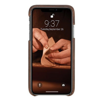 F360 iPhone X Series Full Genuine Leather Cover / F360