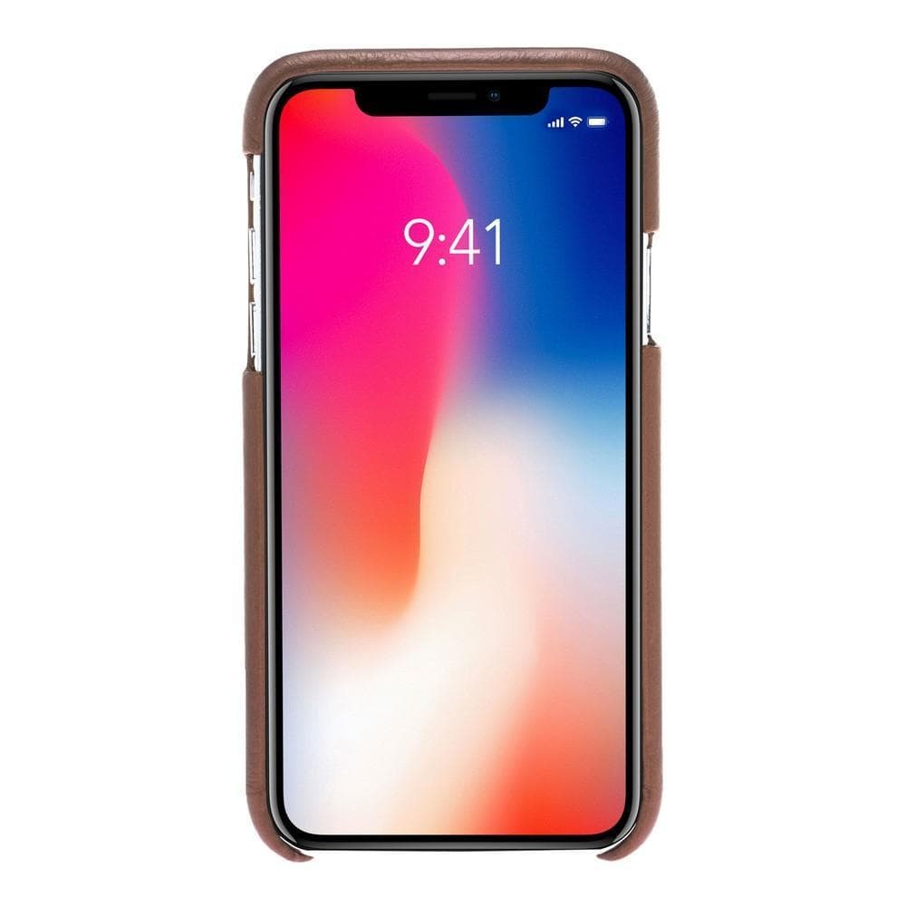 F360 iPhone X Series Full Genuine Leather Cover / F360