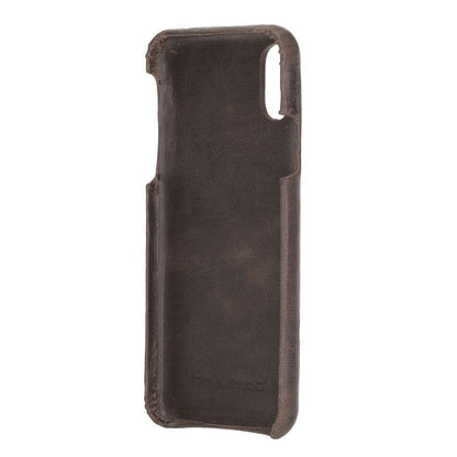 F360 iPhone X Series Full Genuine Leather Cover / F360